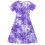 Φόρεμα Tie-Dye με ντεγκραντέ και τιρκουάζ σχέδιο για έφηβες κοριτσιών, καλοκαιρινό, 7