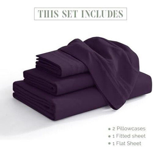 Microfiber Full Sheet Set 4-Piece Deep Pocket 2