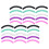 Eyelash Curler Refills Multi-Colored 30Pcs 1.1X0.2X0.2In 8
