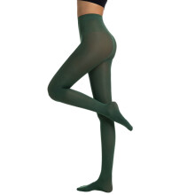 Tights for Women Green Womens Fashion Solid Color High Elasticity Stockings Bottom Slip Silk Pantyhose