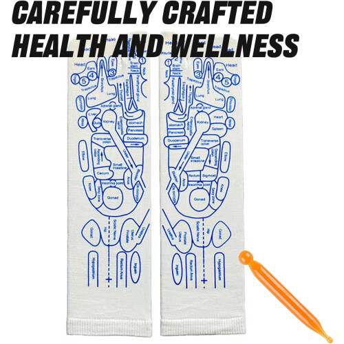 GuaSocks with Tools Reflexology Socks Foot Reflexology Socks with Trigger Point Massage Tool 2