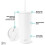 Isolierter Edelstahlbecher (20 oz) mit Deckel und Strohhalm 2