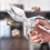 Heavy-Duty Stainless Steel Kitchen Shears, Dishwasher Safe, Universal Grip, Compatible with Sharp 8