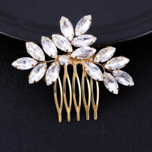Crystal Bride Hochzeitshaarkamm, Brauthaarschmuck, Haaraccessoires für Frauen und Mädchen