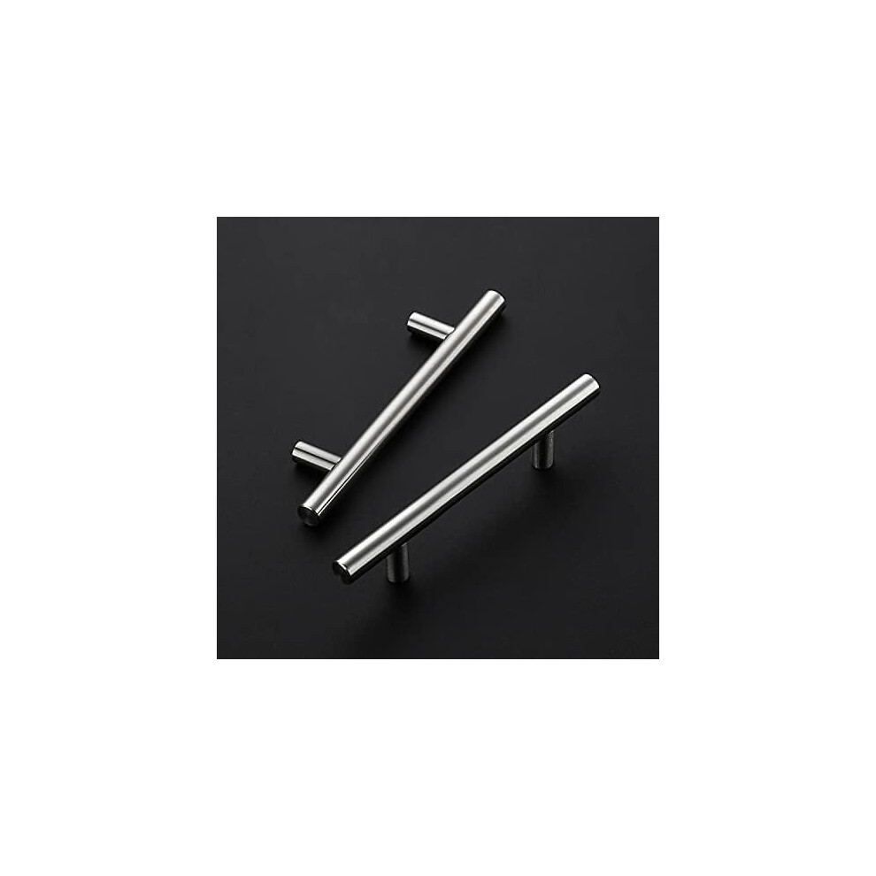 30-Pack 6" Brushed Nickel Cabinet Pulls, Stainless Steel, 3.5" Center-To-Center, Compatible With Standard Cabinets 9180479986614