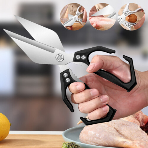 Heavy-Duty Kitchen Shears – Stainless Steel, Ergonomic 1