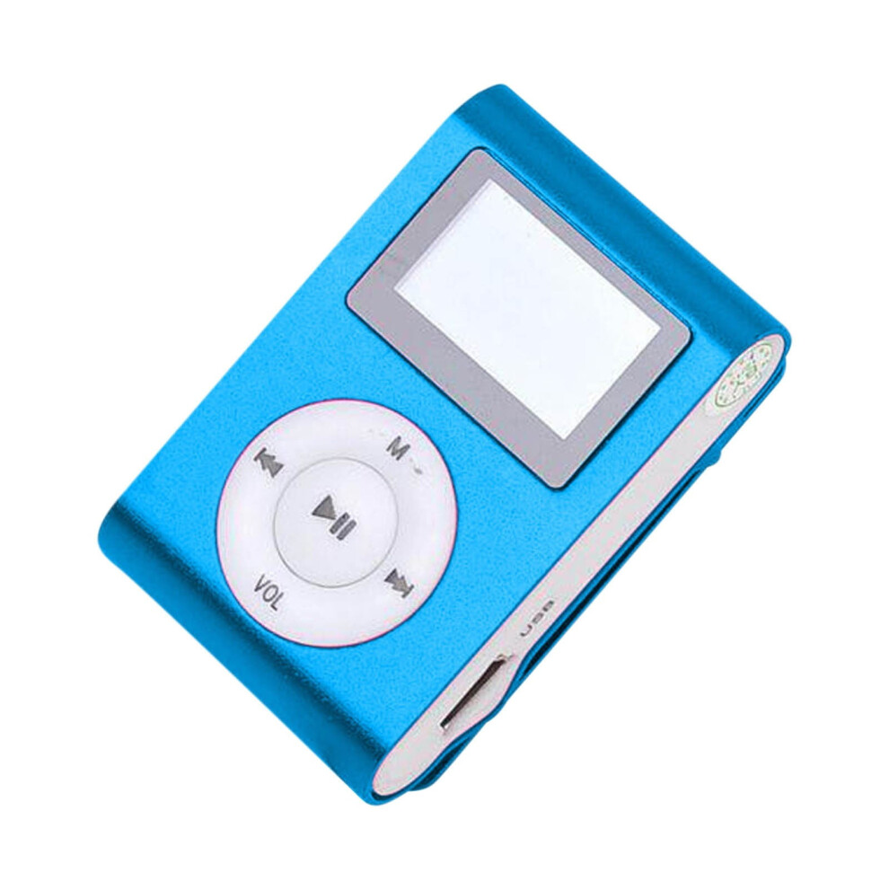 Portable Mp3 Player, 1Pc Mini Usb Lcd Screen Mp3 Micro Sd Tf Card Support Sports Music Player 9180479987130