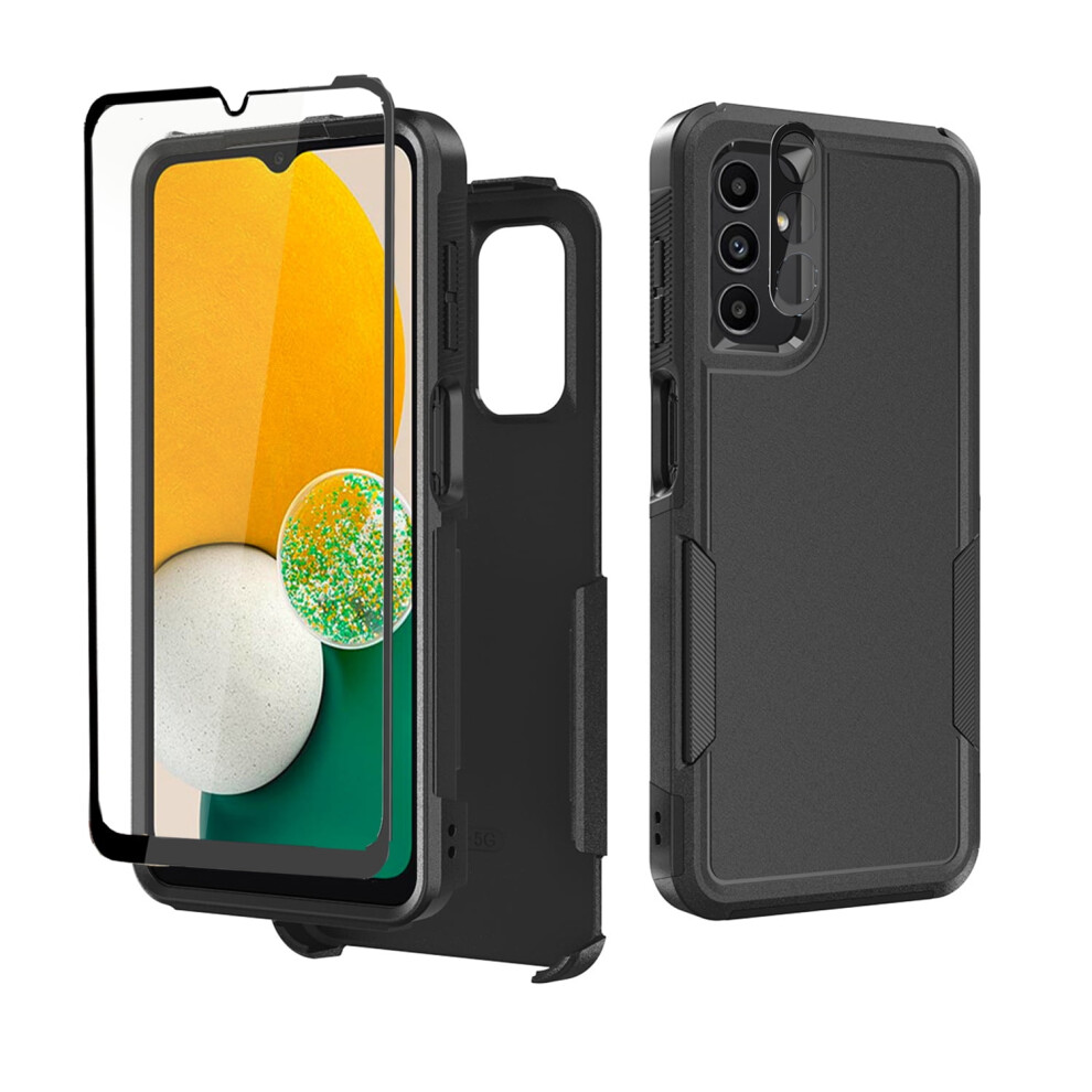 Xhy Case For Samsung Galaxy A15 5G Military-Grade Black 9170372478491
