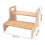 DENEST 2 Step Small Folding Stool Ladder for Office,Garage, Library, Closet 40*38*33cm 5