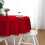 60 Inch Round Polyester Tablecloth – Wrinkle & Stain 4