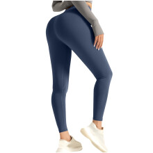 Zpanxa-leggingsit naisille, korkeavyötäröiset joogahousut, pakaranostohousut, joustavat treenileggingsit, yksivärinen, pitkät urheilulliset