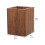 Porte-stylo/pot en bois de noyer marron (1 pièce) 2