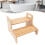 DENEST 2 Step Small Folding Stool Ladder for Office,Garage, Library, Closet 40*38*33cm 2