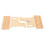DENEST 2 Step Small Folding Stool Ladder for Office,Garage, Library, Closet 40*38*33cm 6