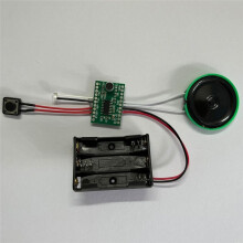 Light-Controll Recording and Sound Module Light-Activated Playback 4 Minutes of Dry Battery Light-Sensing Recording A