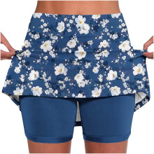 Stilvolle Damen-Skorts – mittelhoch geschnittene Rockhosen für Sport- und Freizeitoutfits, leichte und schnelltrocknende Shorts