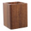 Porte-stylo/pot en bois de noyer marron (1 pièce) 5