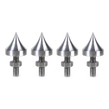 4Pcs Speaker Spikes M6 HiFi Isolation Spikes Stand Foot Speaker Resonance Feet Spikes for Amplifier CD DVD Player