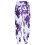 Γυναικείο παντελόνι με κορδόνι, tie-dye και φαρδιά μπατζάκια - Ελαστικό, φαρδύ 5