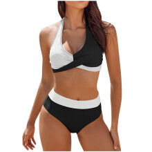 Conjuntos de biquíni para mulheres, maiôs de cintura alta para mulheres, conjunto de maiô com estampa retrô, conjunto de saia de praia, conjunto