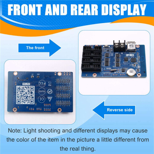 HD-WF4 RGB Seven Color Small LED Display WIFI Control Card Module 384Wx256H Pixels HUB75 Interface Controller Panel Card 2