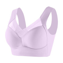 Gevoerde sportbeha's voor dames, naadloze yogabeha, comfortabele beha zonder beugel, zachte slaapbeha met beha-verlenger.