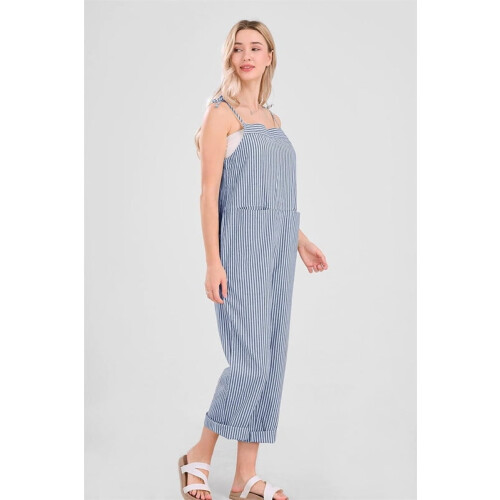 Dame Casual Stribede Afslappede Jumpsuits 1