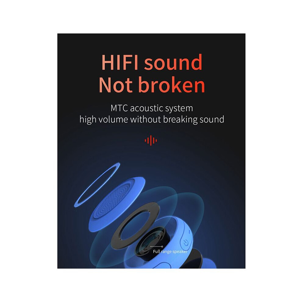 Speaker Ipx7 Waterproof Bathroom Music Speaker Handsfree Shower Music Player Bass Sound Box Fm Radio A 4711880148862