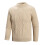 Herenpullover met lelijke kerstprint en halve col. 1