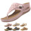 Γυναικεία σαγιονάρες, σανδάλια, slip-on, παραλία, casual, boho, με στήριξη καμάρας, τακούνι 1