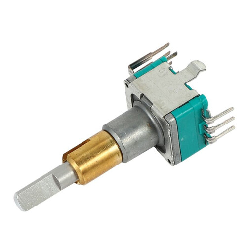 7pcs EC11EBB24C03 Dual Axis Encoder with  30 Positioning Number 15 Pulse Point Handle 25mm 2