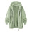 Cappotto invernale casual da donna caldo foderato in pile con cappuccio 2
