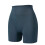Damen-Radlerhose mit hohem Bund, einfarbig, elastisch 4