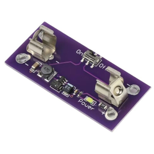 For LilyPad Power Supply Module AAA Battery Step  to 5V Converter for