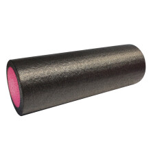 1pcs Yoga Roller EPE Solid Column Fitness Balance Massage Roller Fitness Supplies for Woman (Black 30x15cm)