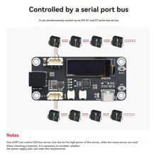 Waveshare ESP32 Servo Driver Expansion Board Built-in WiFi and for Serial Bus Servos for Robotics & DIY Projects