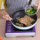 Non-Stick Ceramic Saucepan with Lid 3 QT Wooden Handle 4