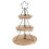 Kerstboom 3-laags houten taartstandaard 1