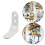 Heavy Duty Bracket Wall Hanging Shelve L Shaped Brackets White 2Inch 6