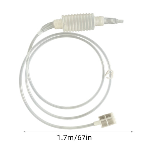 Weinheberpumpe mit lebensmittelechtem Silikonschlauch, 1,6 m 2