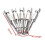 Magnetic Triangle Screwdriver Bits S2 Steel 6 pcs 5