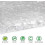Tapis de bain antidérapant à ventouses, 68,5 x 35,5 cm 2