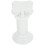 Statue de pilier de style romain blanc 4