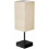 Set di lampade da comodino blu navy con porte USB, dimmerabili a 3 livelli. 5