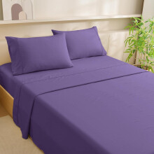 Komplet pościeli Queen Bamboo Rayon w kolorze czekoladowo-brązowym