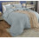 King Arrow White Comforter Set 3-Piece Down Alternative 1
