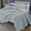King Arrow White Comforter Set 3-Piece Down Alternative 2
