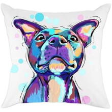 Fodera per cuscino in cotone e lino 45x45 cm (18x18 pollici)