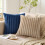 Λευκά Μαξιλαροθήκες από Ψεύτικη Γούνα & Βελούδο, Σετ 2 τεμαχίων 20x20εκ. 5