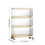 3-Tier Rolling Storage Cart with Lockable Wheels – Compatible with Kitchen, Bathroom & Office 2
